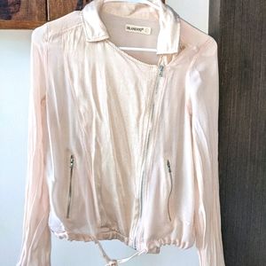 Blank NYC Sheer Shirt Jacket